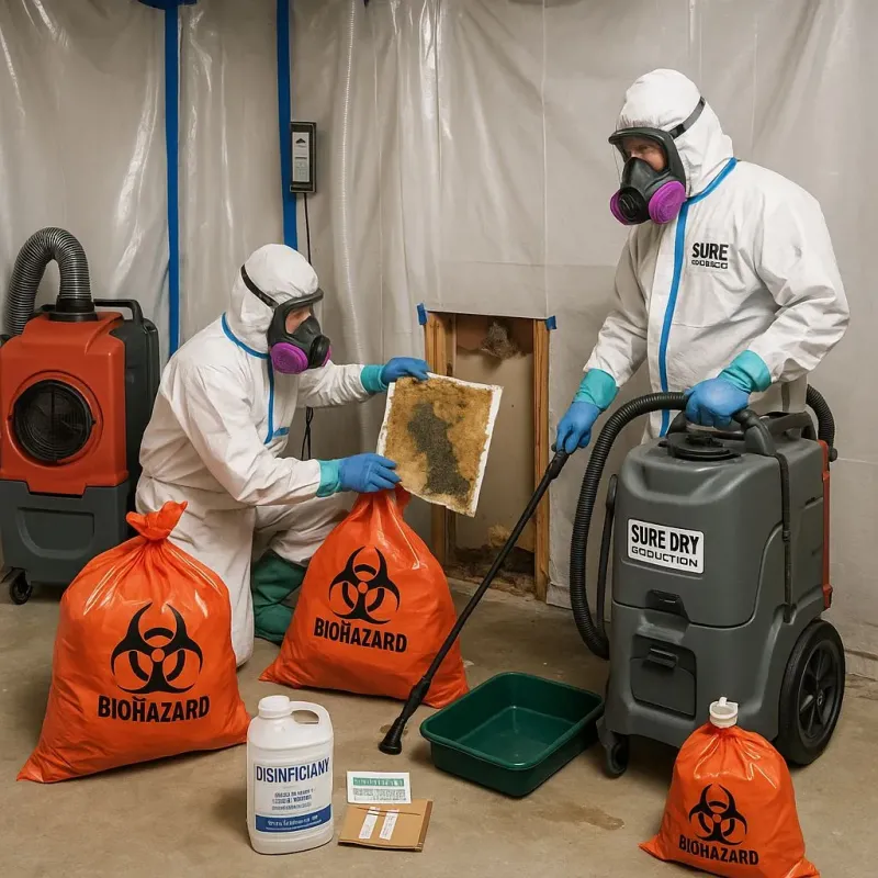 Contaminated Water Handling Protocols process in North Liberty, IA