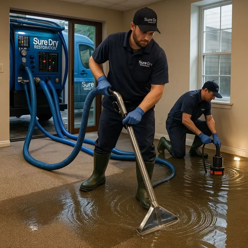 Water Extraction and Removal process in North Liberty, IA